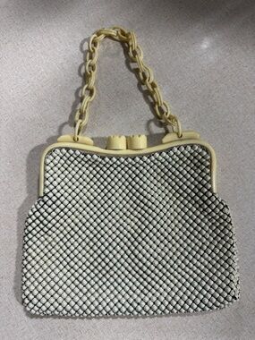 Vintage  Beaded Chain-Handle Women's Evening Bag